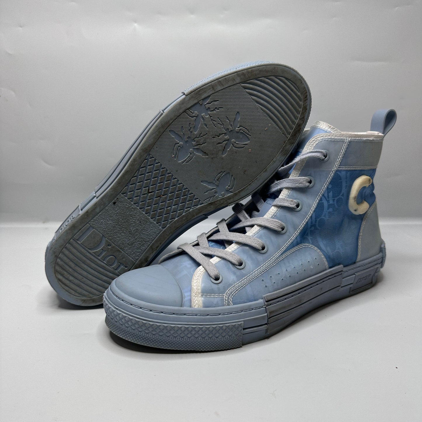 Dior B23 High Daniel arsham Light Blue