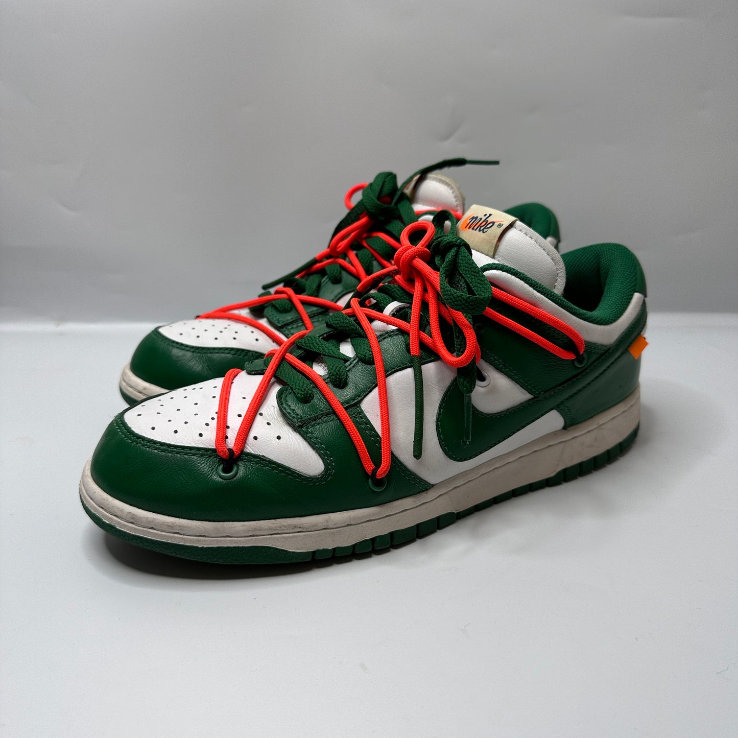 Nike Dunk Low x Off White Pine Green
