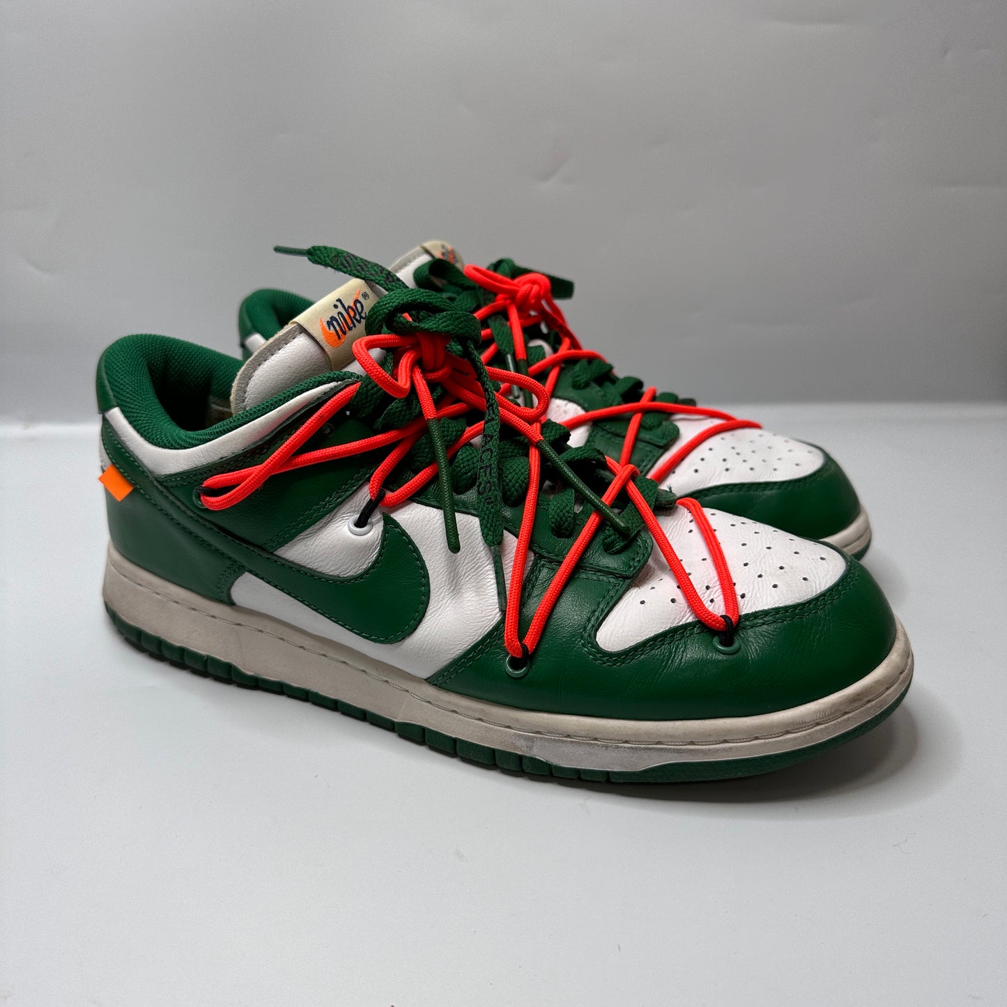 Nike Dunk Low x Off White Pine Green