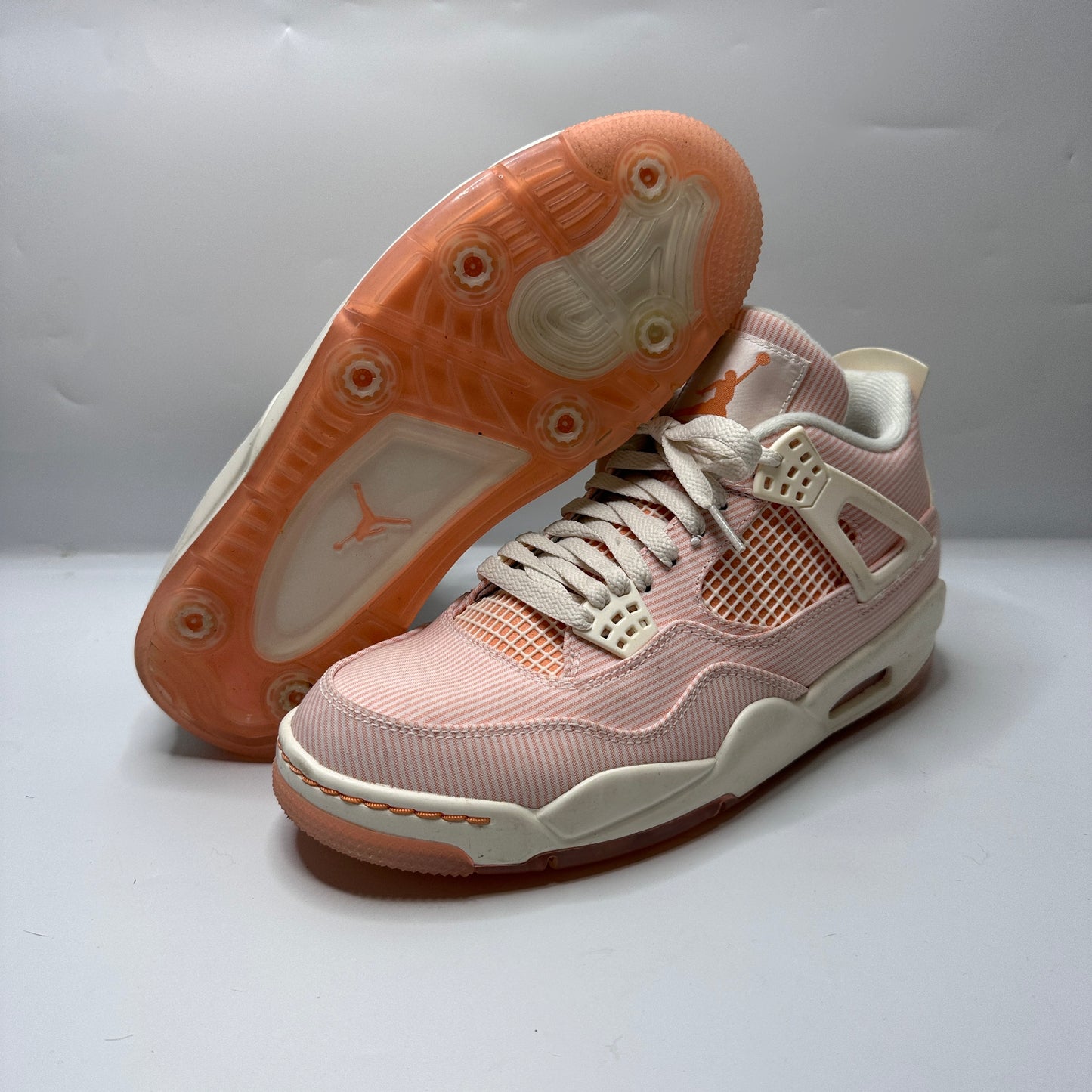 Jordan 4 Golf Seersucker