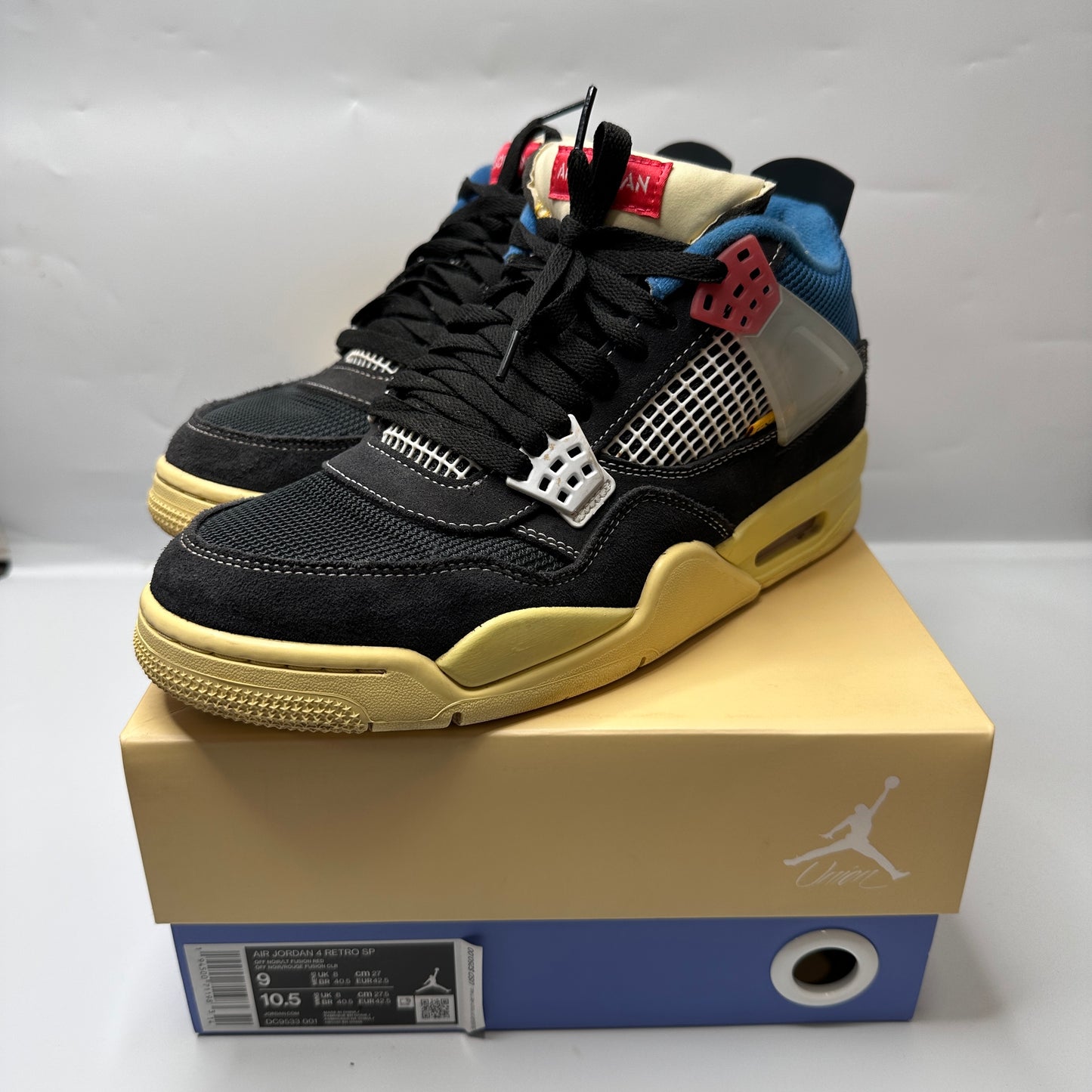 Jordan 4 x Union LA Off Noir