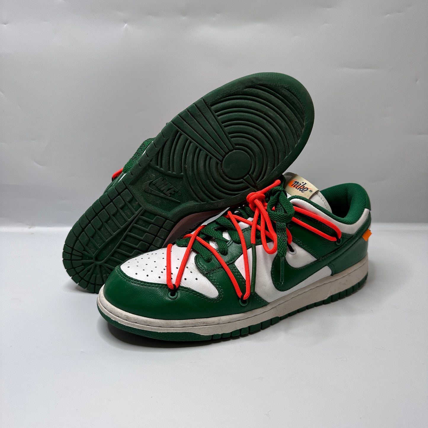 Nike Dunk Low x Off White Pine Green