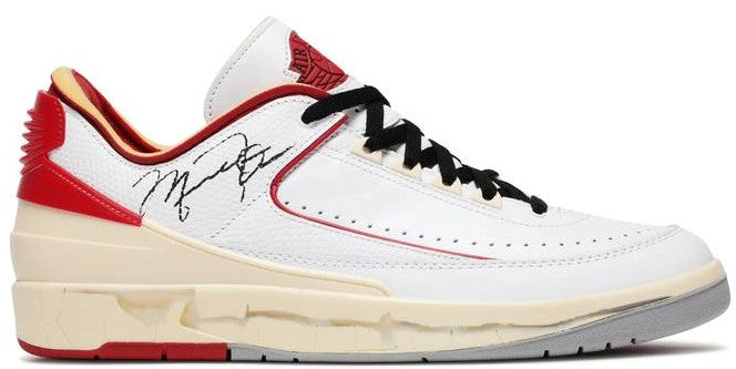 Jordan 2 Low x Off White White Varsity Red