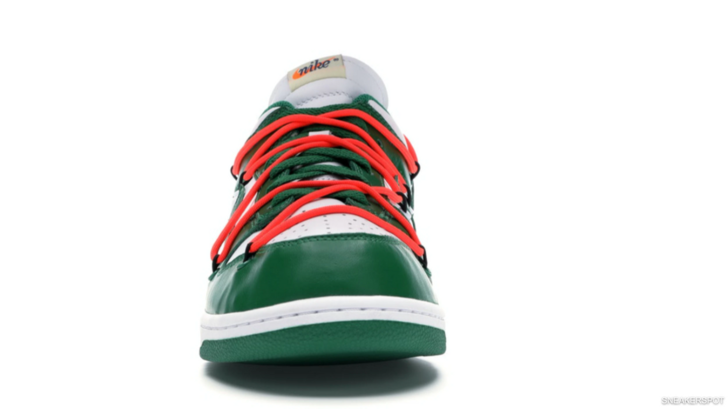 Nike Dunk Low x Off White Pine Green