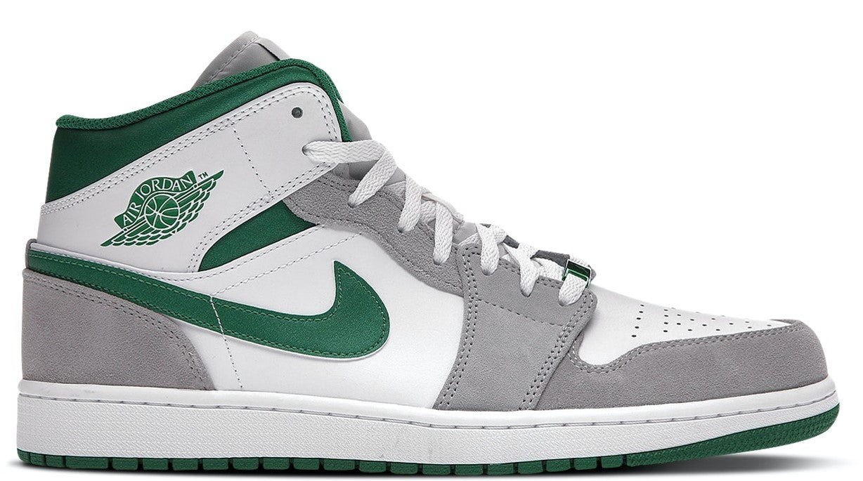 Jordan 1 Mid Grey Green