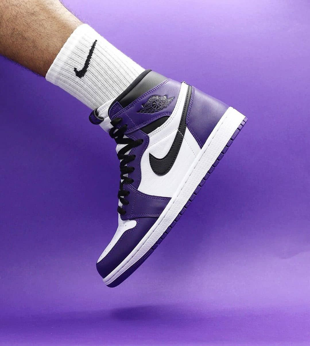 Jordan 1 High Court Purple