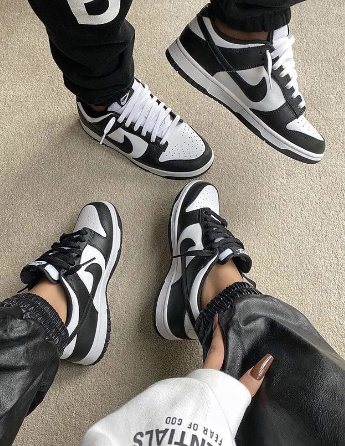 Nike Dunk Low Black White (W)