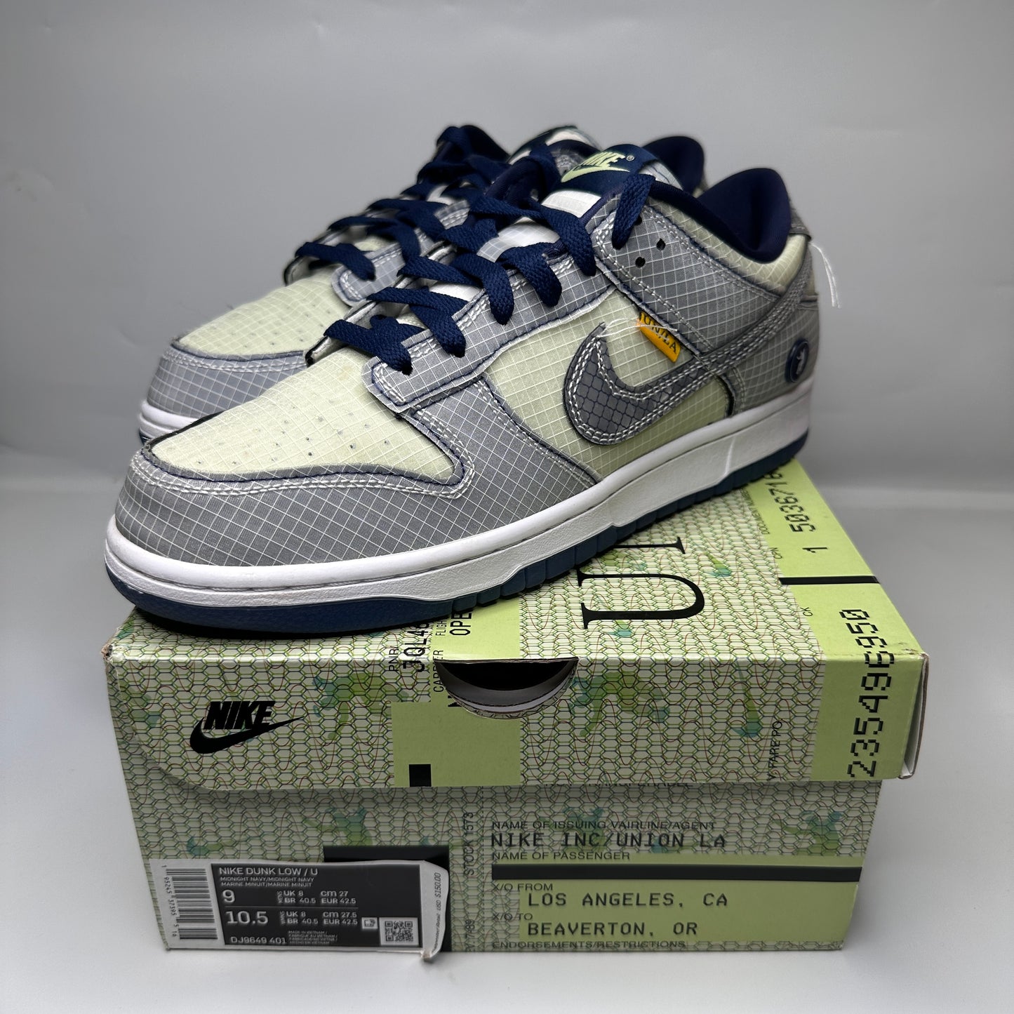 Nike Dunk Low x Union LA Pistachio