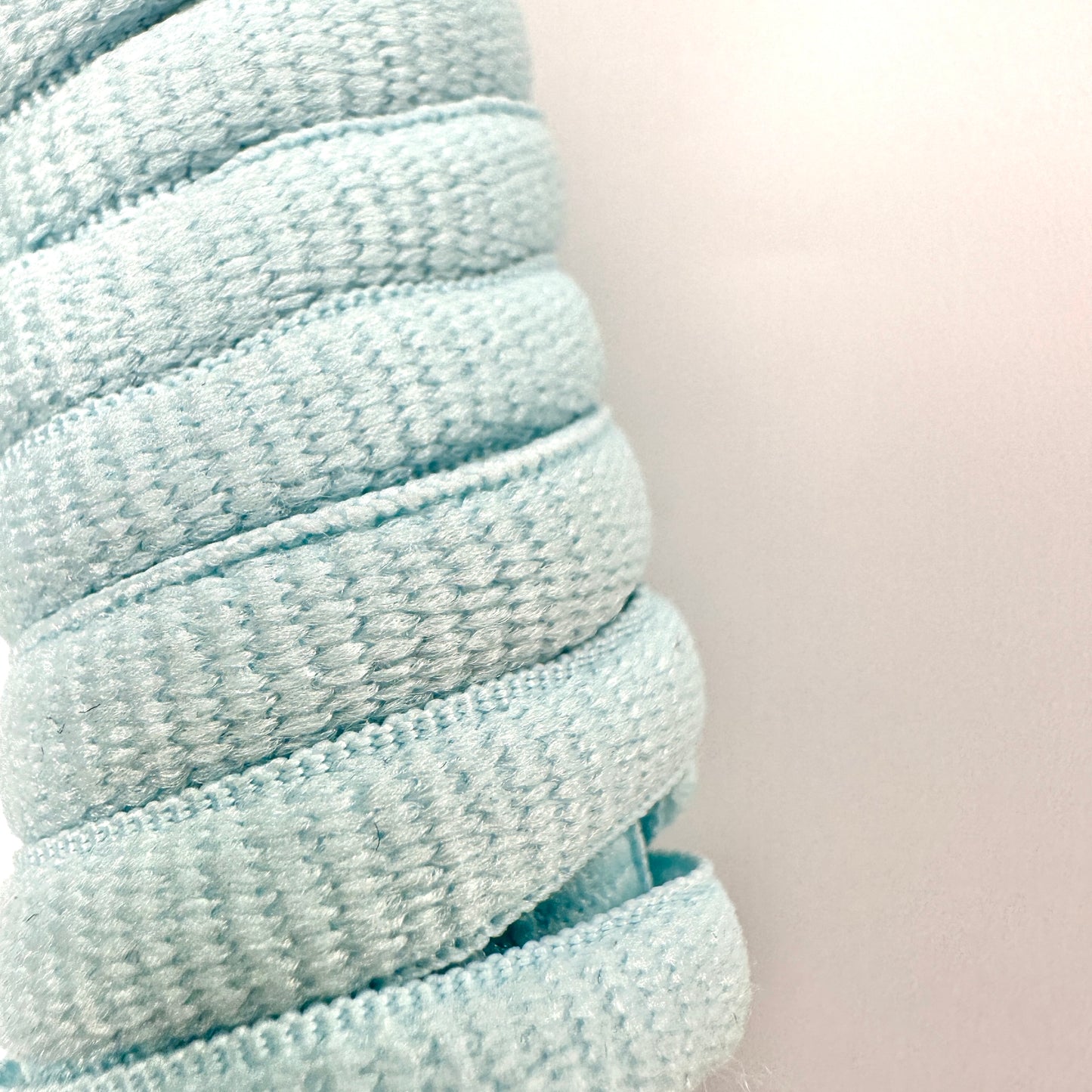 Oval Baby Blue Laces