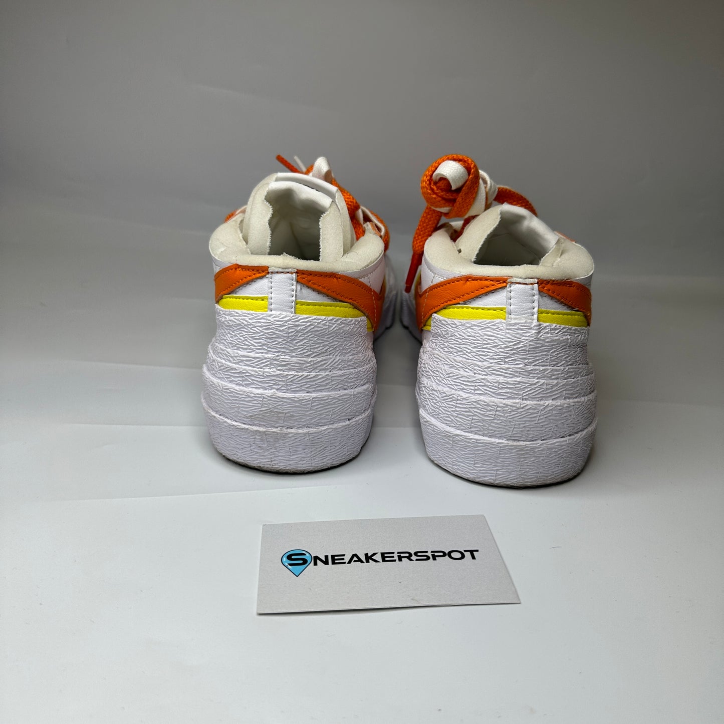 Nike Blazer Low x Sacai White Orange