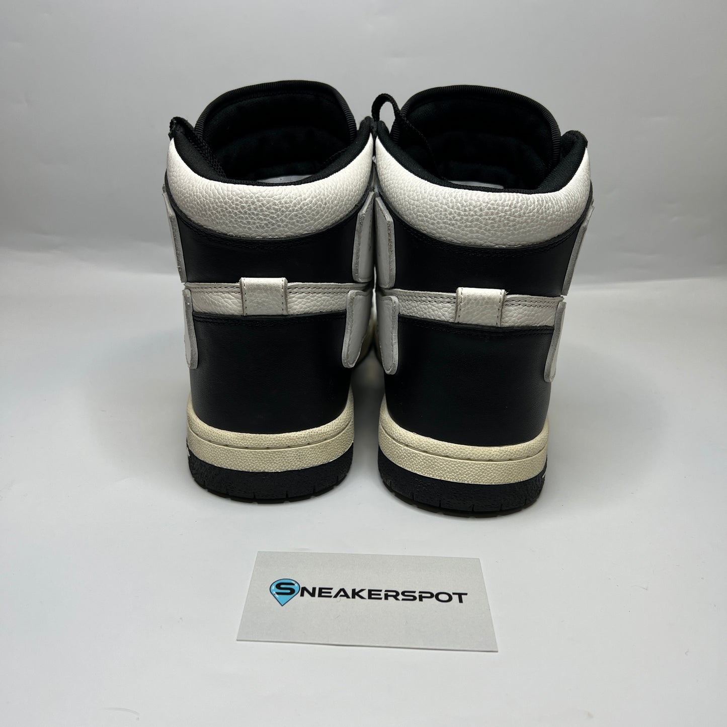 Amiri Skel Top Hi Black White