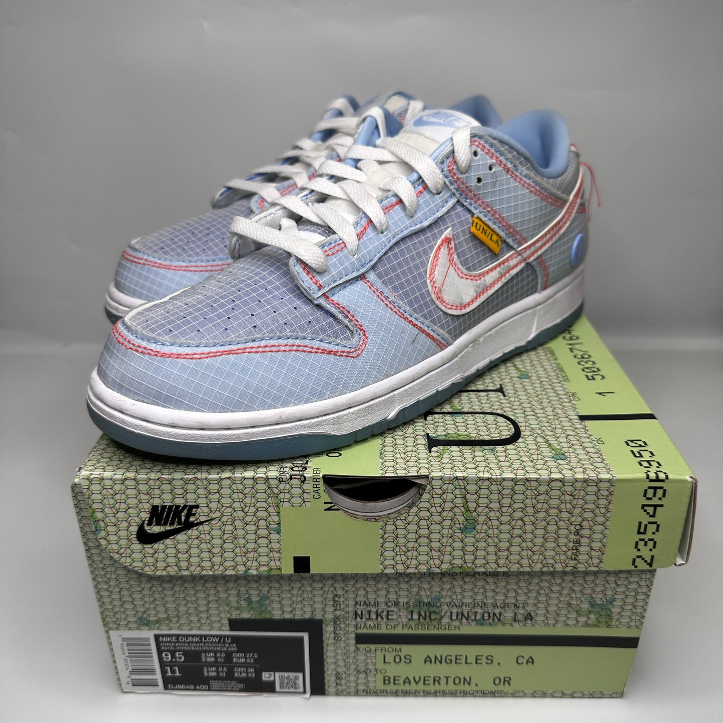 Nike Dunk Low x Union LA Argon