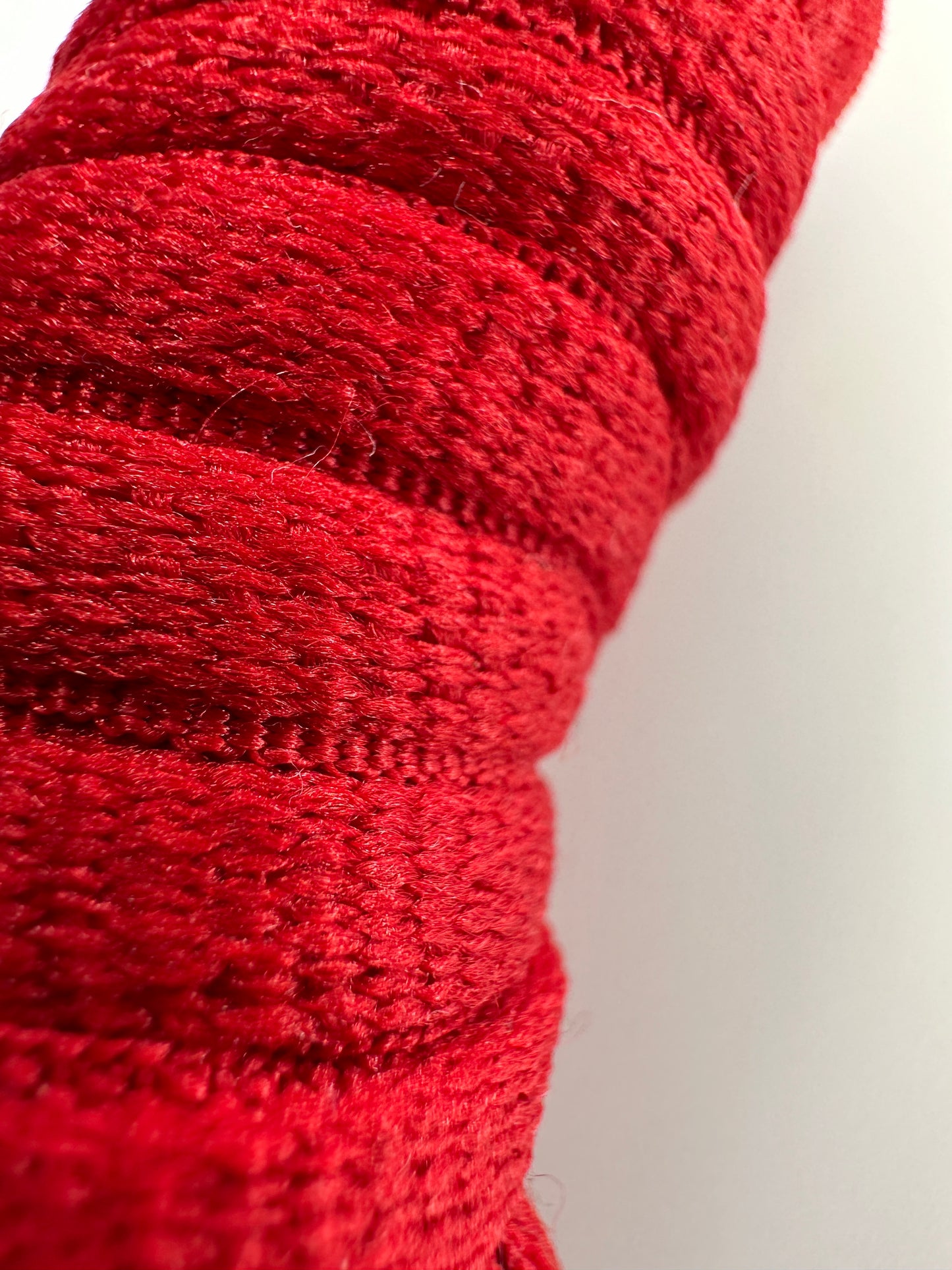 Oval Burgundy Red Laces