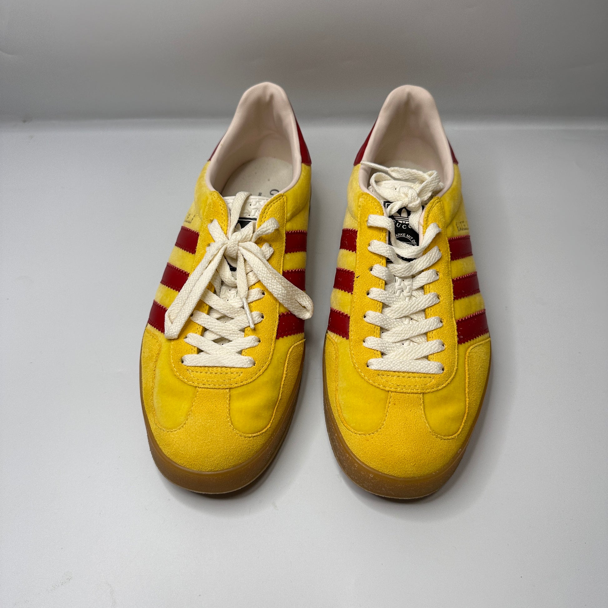 Adidas x Gucci Gazelle Yellow SNEAKERSPOT Adidas x Gucci Gazelle Yellow SNEAKERSPOT