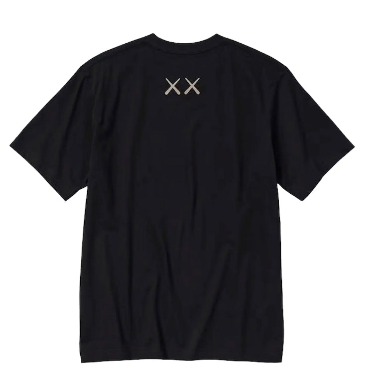 KAWS x UNIQLO Black T Shirt
