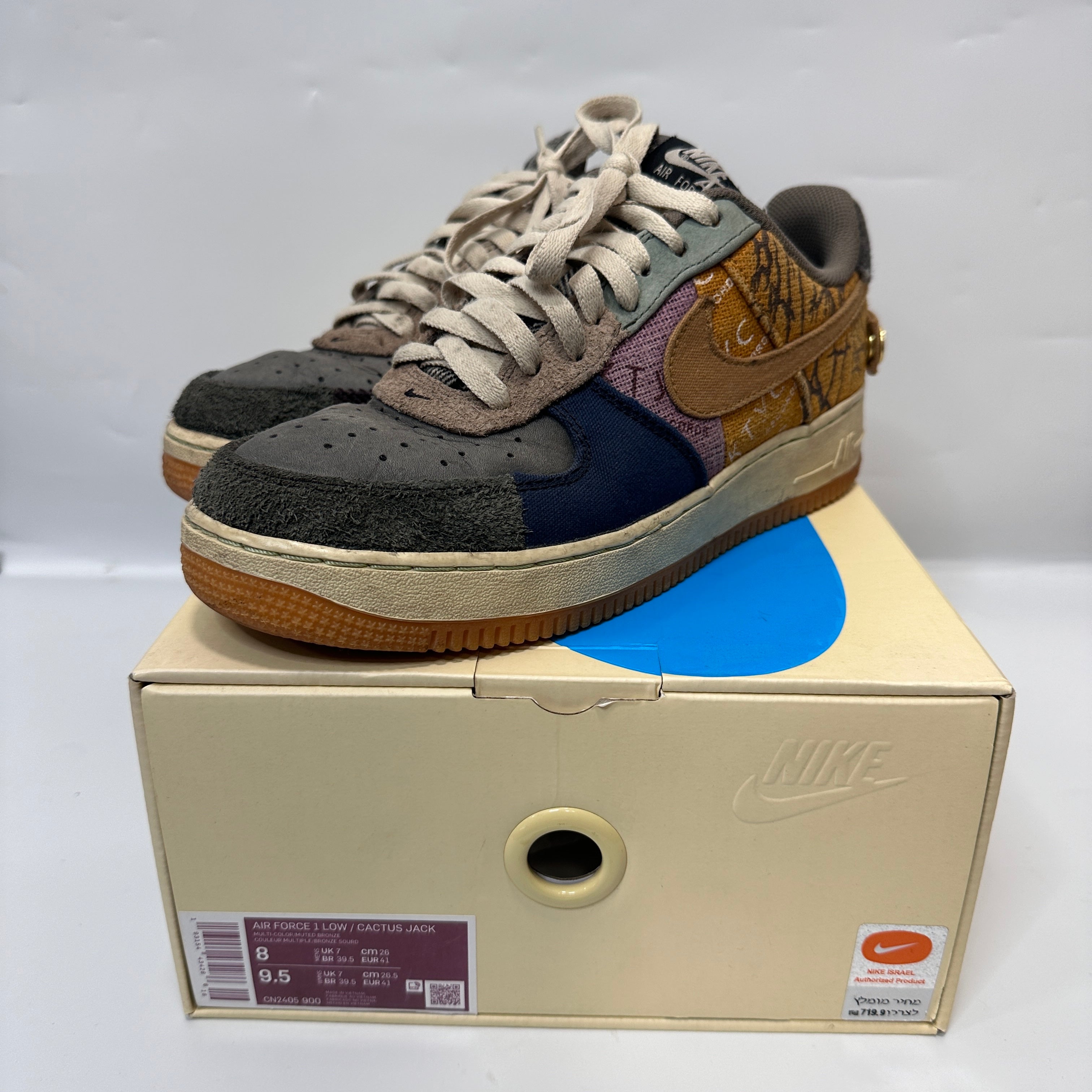 Nike Air Force 1 x Travis Scott Cactus Jack – SNEAKERSPOT