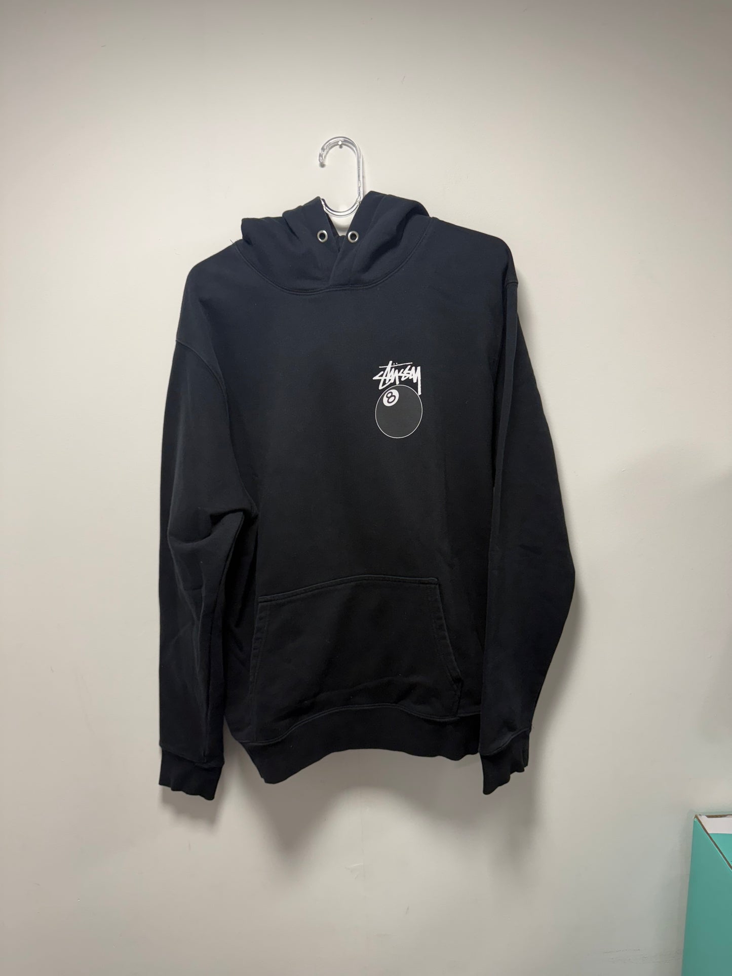 Stussy Black 8Ball Hoodie