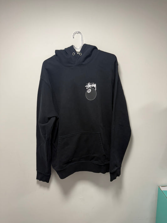 Stussy Black 8Ball Hoodie