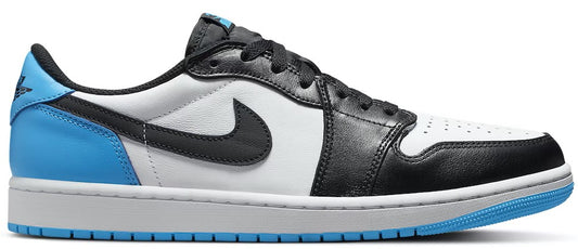 Jordan 1 Low Black Dark Powder Blue