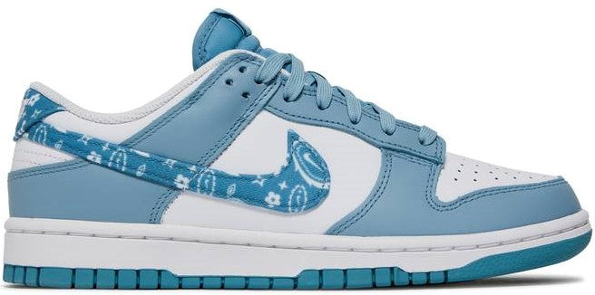 Nike Dunk Low Paisley Pack Worn Blue