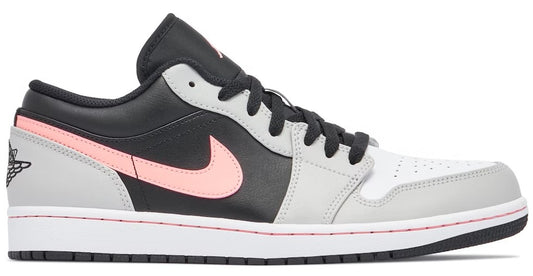 Jordan 1 Low Grey Black Pink