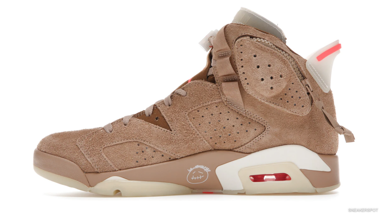 Jordan 6 x Travis Scott " British Khaki "