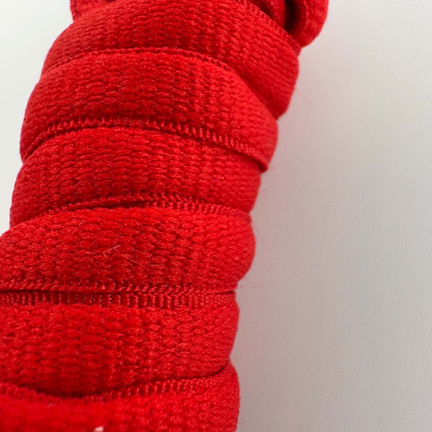 Oval Red Laces